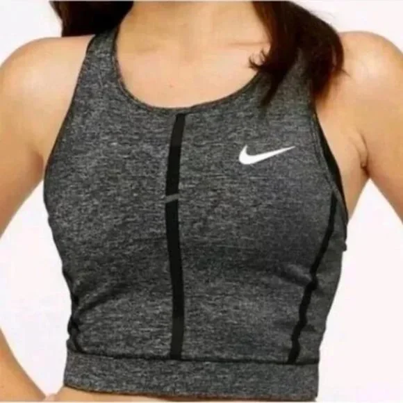 Nike Pro Hypercool Mesh Racerback Cropped Tank Top - Picture 2 of 11